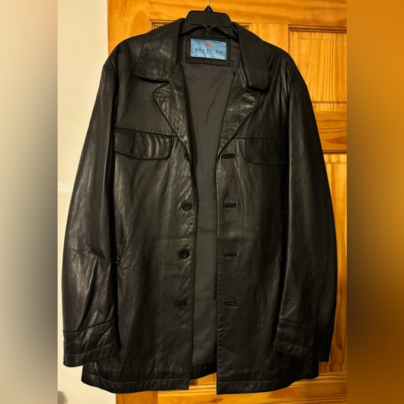 Kenneth Cole Reaction Other - Kenneth Cole Leather Jacket